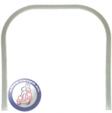 Schlitzrohr Beinschild PK S, silber