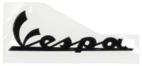 Schriftzug Vespa schwarz gross, original