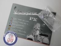 Gepcktrger Vespa PX hinten, Original