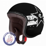 Helm Caberg Freeride Soul, schwarz-weiss matt