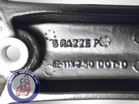 Felge Vespa LXS Sport vorne, mattschwarz-silber