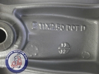 Felge Vespa Primavera vorne, silber