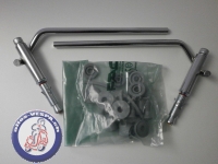 Windschutzscheibe Vespa LXS, halbhoch