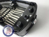 Sitzbank Vespa PX schwarz, Dieffe