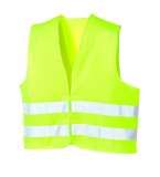 Warnweste mit Klettverschluss, one size, Farbwahl