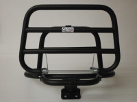 Gepcktrger Vespa LX hinten schwarz, Fa. Italia