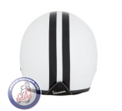 Vespa Jethelm Fiber Decal weiss