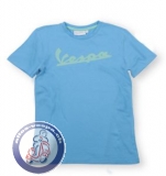 Vespa T-Shirt Colors blau, Kids, verschiedene Grssen