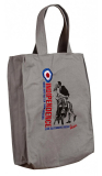 Shopping-Tasche Vespa, grau, indipendence