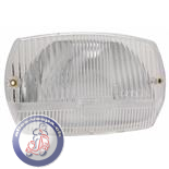 Scheinwerfer Vespa Classic 50, Special mit Lampenring, eckig, 1 Phase, Siem