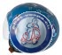 Kinder Jethelm blau mit Visier, 750Gr. Grssenwahl