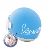 Vespa Jethelm Primavera Visor, Sonderedition hellblau 291/A, Auswahl