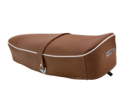 Sitzbank Vespa PV/ Classic, hellbraun mit Keder, SIP