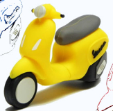 USB-Stick Vespa 8 GB, Forme, Auswahl
