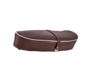 Sitzbank Vespa PV/ Classic, dunkelbraun mit Keder, SIP