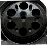 Luftfilter Mofa Piaggio, 6 Lcher innen