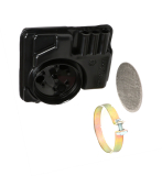 Luftfilter Mofa Piaggio, 3 Lcher innen