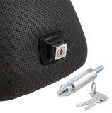 Sitzbank Vespa PX/ Classic Sport, schwarz mit Keder, NISA