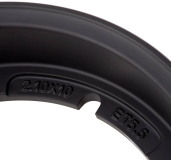 Felge Vespa Tubeless, Alu schwarz matt 2.10-10